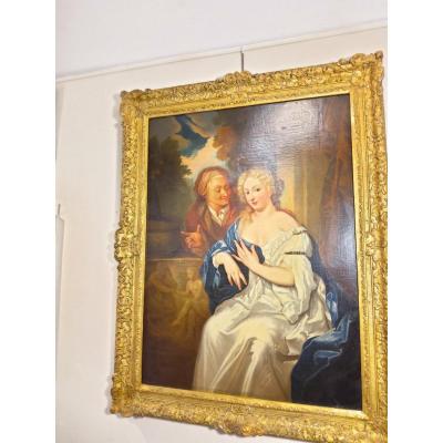 Large Table Attributed To Gaspar Netscher XVII S